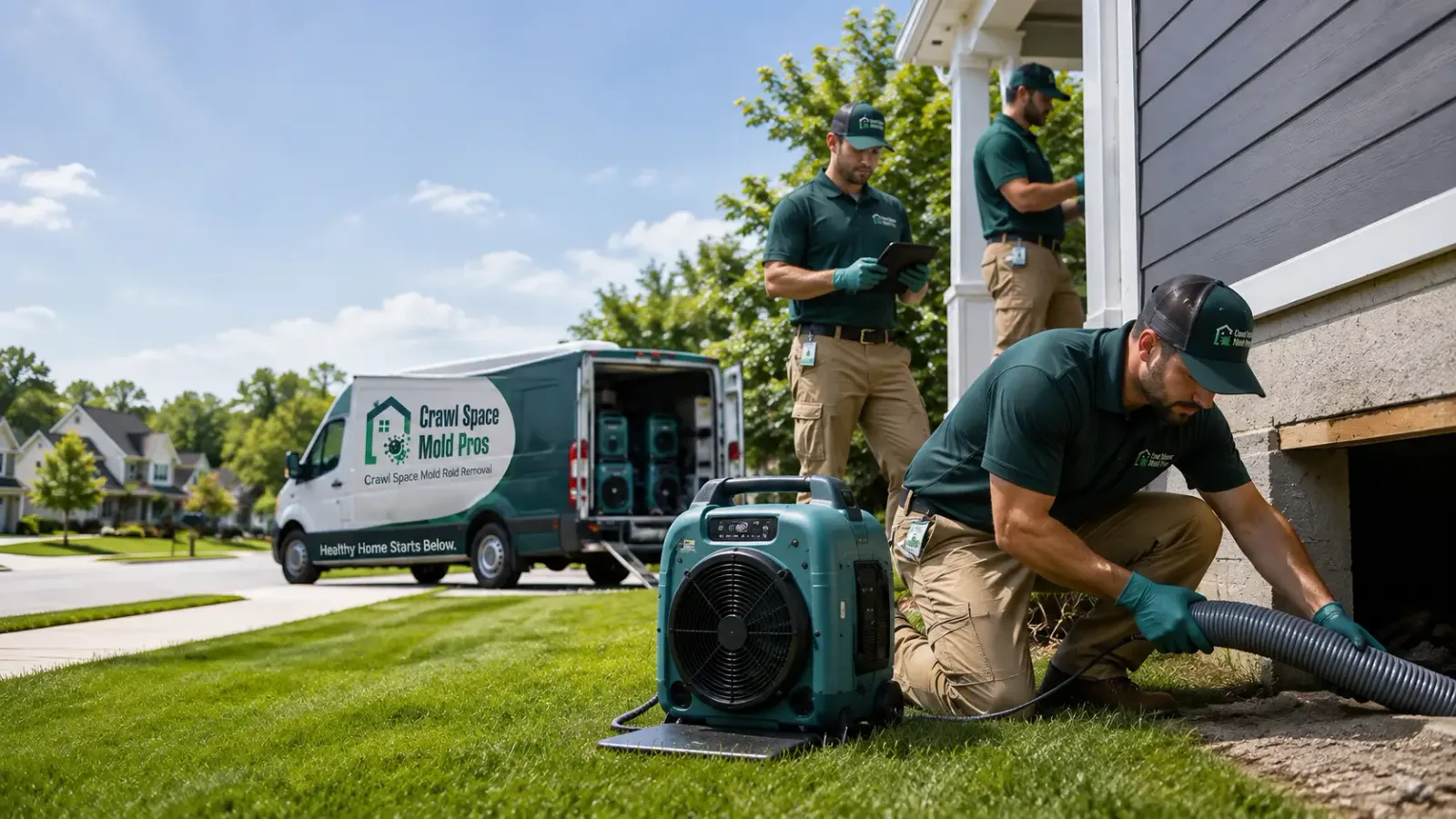 Crawl Space Mold Removal in Beloit, OH